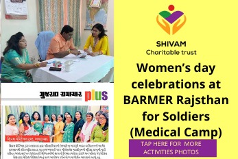 Woman’s day Celebration Barmer(Rajsthan) Soldiers Medical Camp