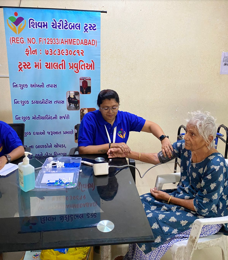 Camp at Avval Foundation Old Age Home