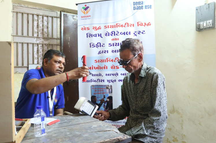 Diabetes and Eye Check-up Camp Jankalyan Hospital