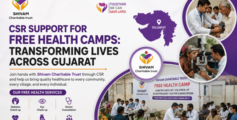 2026 CSR Support for Free Health Camps Across Gujarat