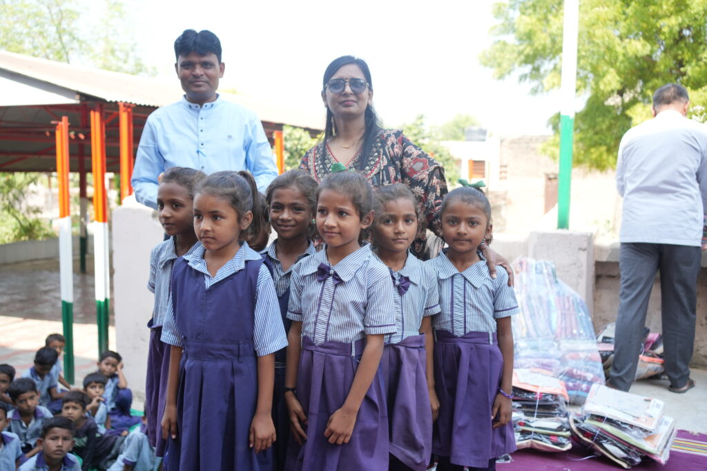 Sponsor 2,000 Children's Education through Shivam Charitable Trust to support underprivileged children with school bags, notebooks, uniforms, and educational materials through CSR.