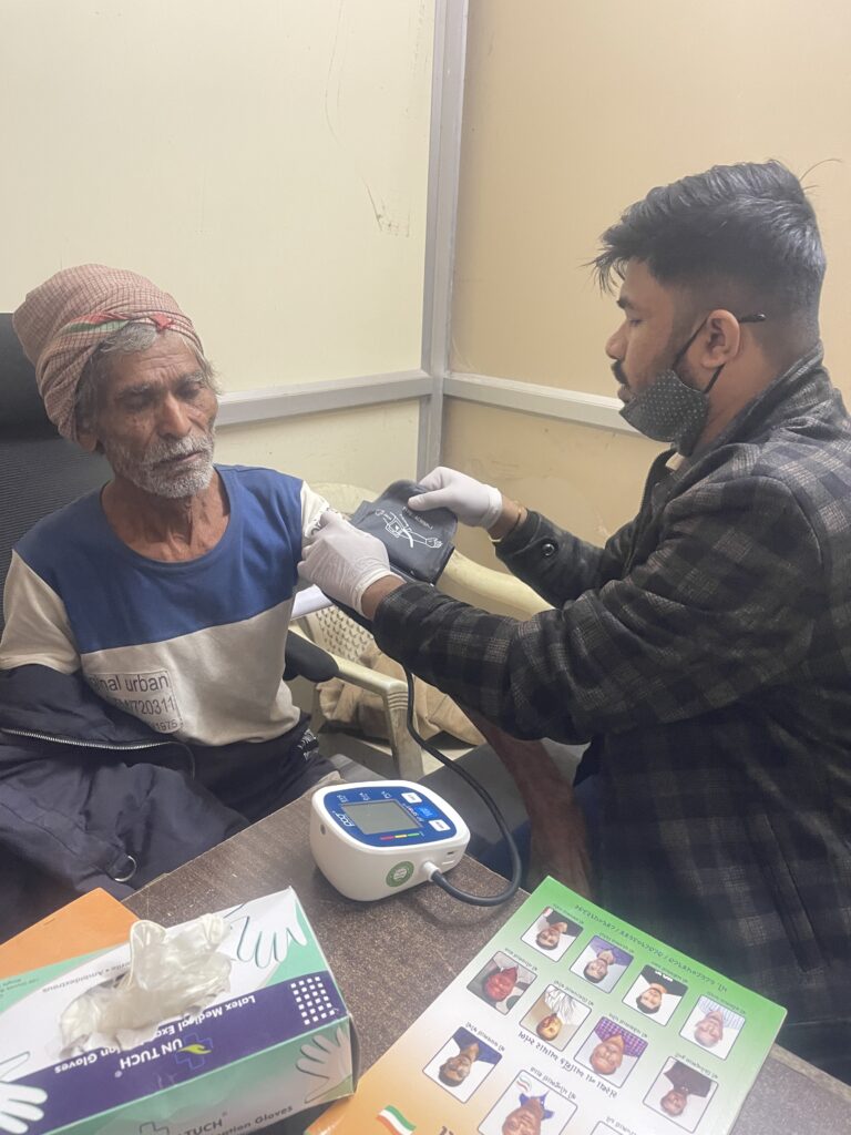 Shivam Charitable Trust conducting a Sickle Cell patient consultation and follow-up healthcare camp in Dahod tribal communities.