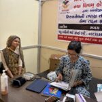 Shivam Charitable Trust conducting a Sickle Cell patient consultation and follow-up healthcare camp in Dahod tribal communities.