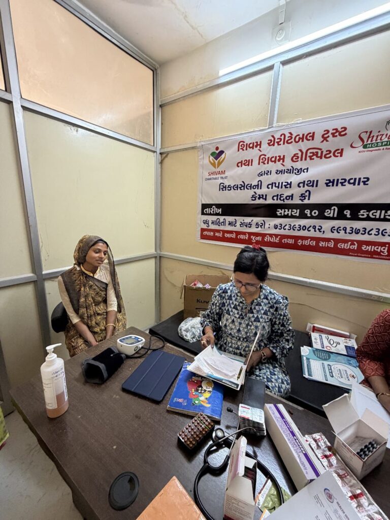 Diabetes Screening Camps in rural and tribal areas by Shivam Charitable Trust
