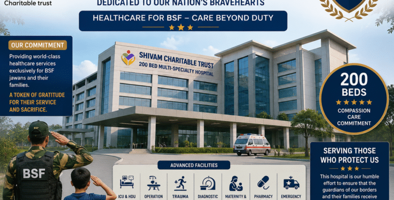 India’s First Dedicated Charitable Hospital for Armed Forces Families by Shivam Charitable Trust