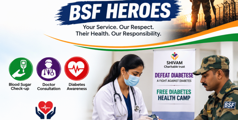Free Diabetes Screening for BSF by Shivam Charitable Trust