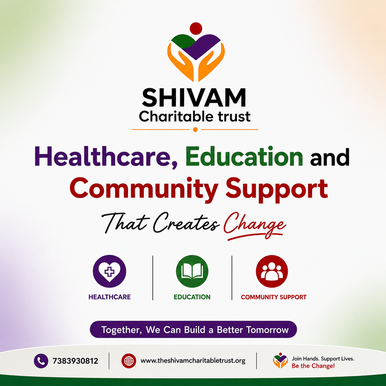 Community Support by Shivam Charitable Trust