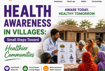 Health Awareness in Villages by Shivam Charitable Trust