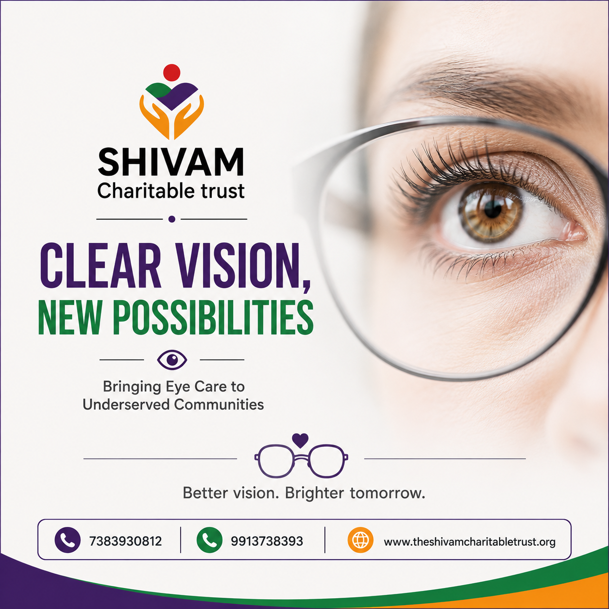 Clear Vision, New Possibilities – Shivam Charitable Trust