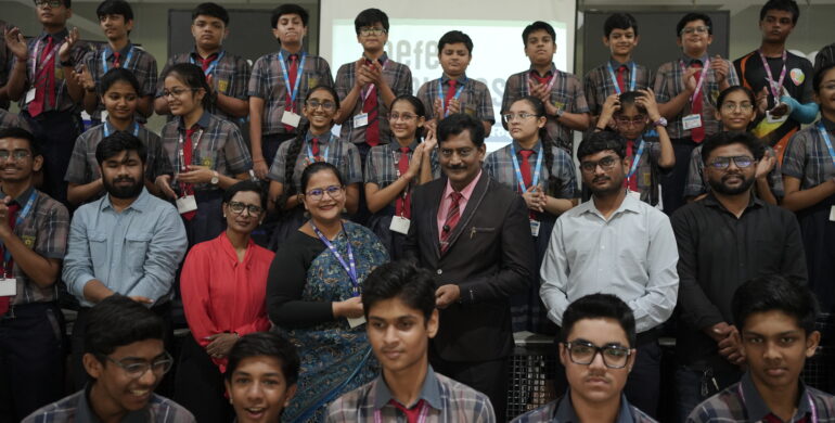 Healthy Lifestyle Awareness Program at Anand Niketan School Maninagar by Shivam Charitable Trust