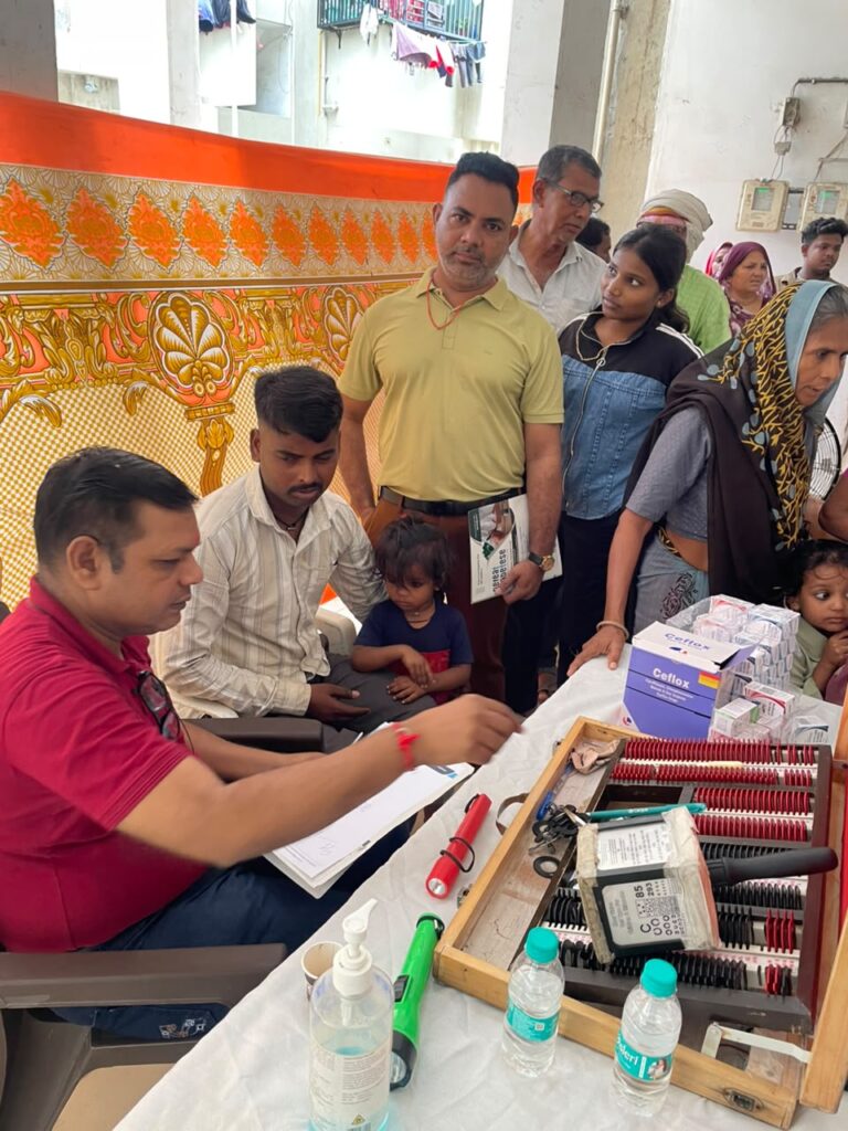 Free Health Awareness Camp - Shivam Charitable Trust Aditya Society