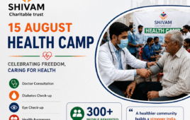15 August Health Camp - Shivam Charitable Trust