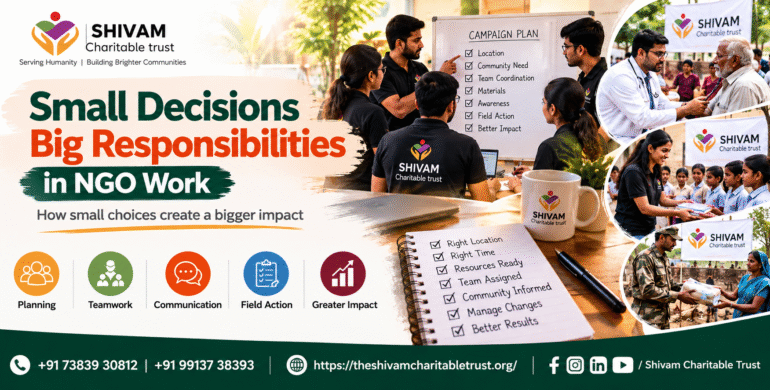 Small Decisions in NGO Work: 7 Powerful Ways to Improve