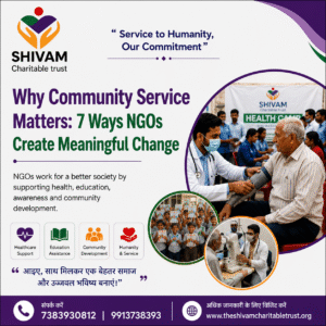 Community Service - Shivam Charitable Trust