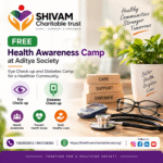 Free Health Awareness Camp - Shivam Charitable Trust Aditya Society