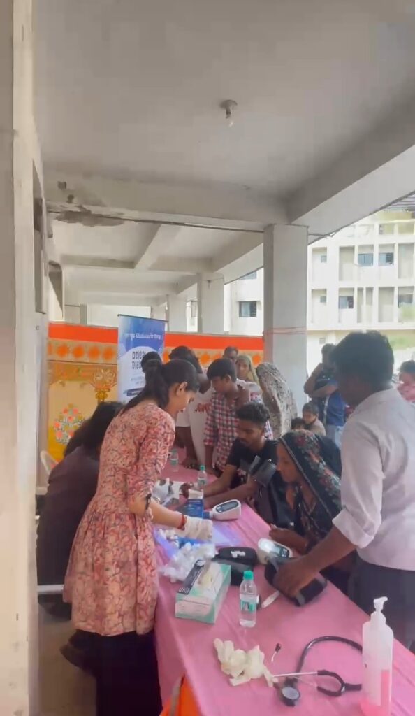 Free Health Awareness Camp - Shivam Charitable Trust Aditya Society