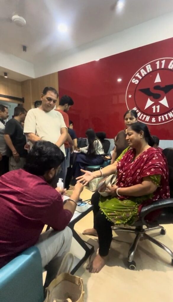Star11 Gym Health Camp - Shivam Charitable Trust