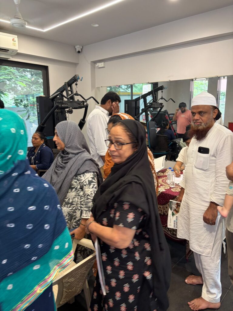 AYMAN 52 Society Health Camp - Shivam Charitable Trust
