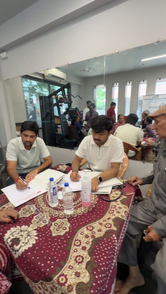 AYMAN 52 Society Health Camp - Shivam Charitable Trust