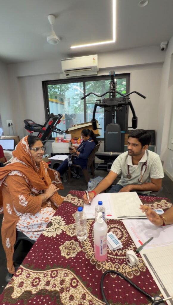 AYMAN 52 Society Health Camp - Shivam Charitable Trust