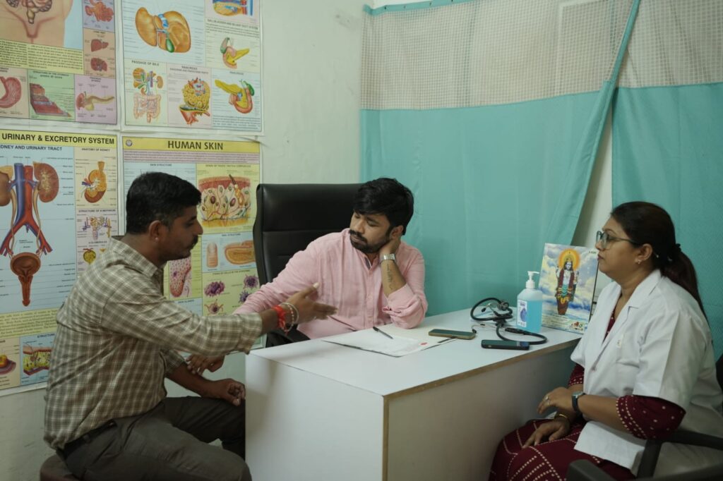 Niramay Ayurveda Health Center Diabetes Camp by Shivam Charitable Trust