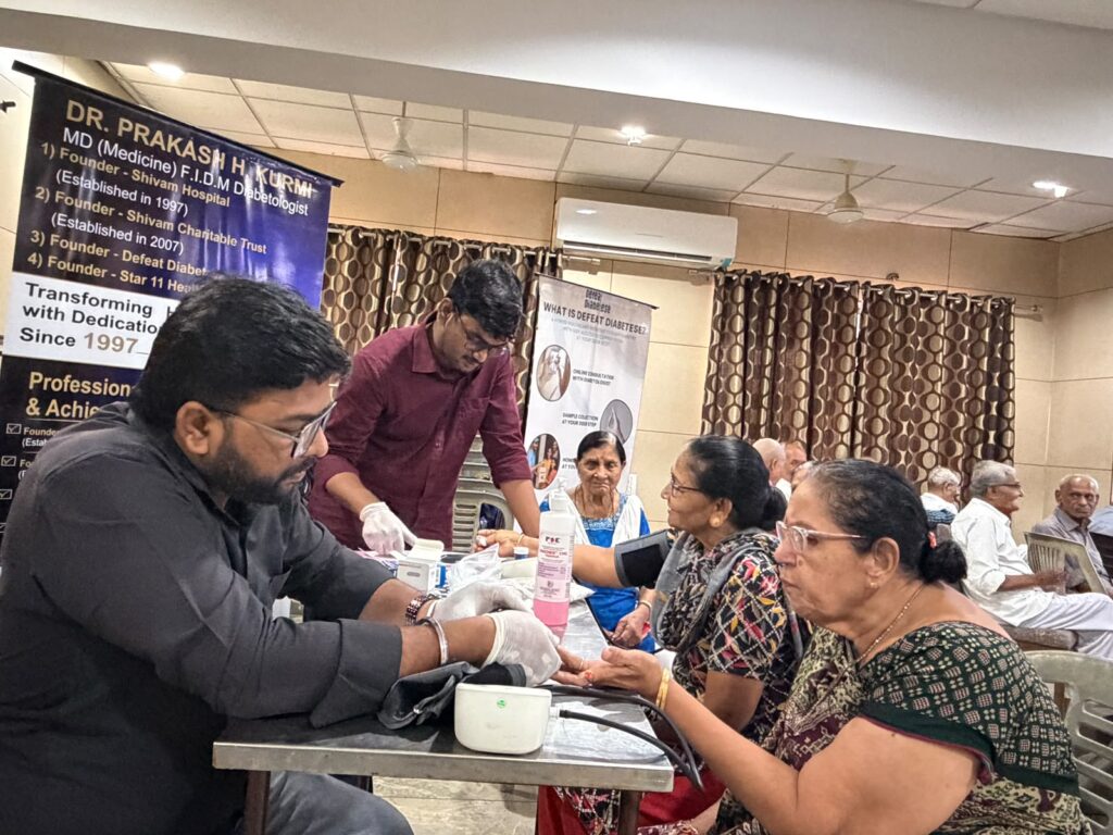 Jeevan Sandhya Old Age Home Health Camp by Shivam Charitable Trust