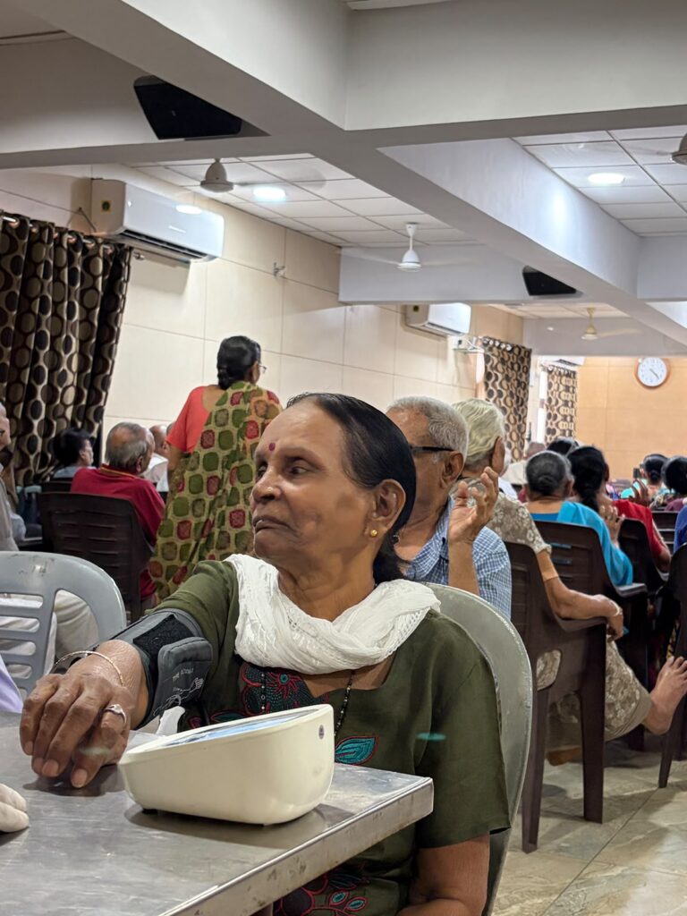 Jeevan Sandhya Old Age Home Health Camp by Shivam Charitable Trust