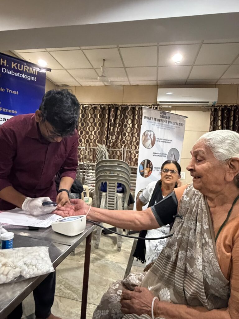 Jeevan Sandhya Old Age Home Health Camp by Shivam Charitable Trust