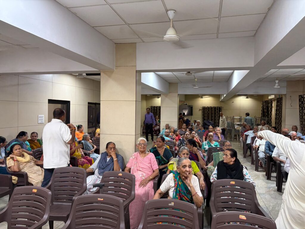 Jeevan Sandhya Old Age Home Health Camp by Shivam Charitable Trust