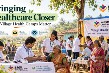 Village health camps bringing healthcare closer to rural communities by Shivam Charitable Trust