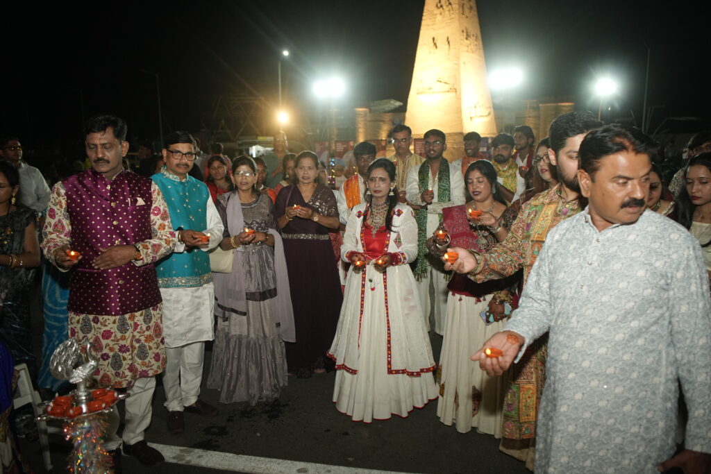 Sharadotsav 2026 at Nadabet celebration with BSF jawans organized by Shivam Charitable Trust