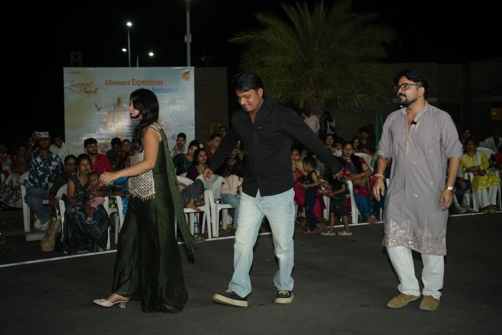 Sharadotsav 2026 at Nadabet celebration with BSF jawans organized by Shivam Charitable Trust