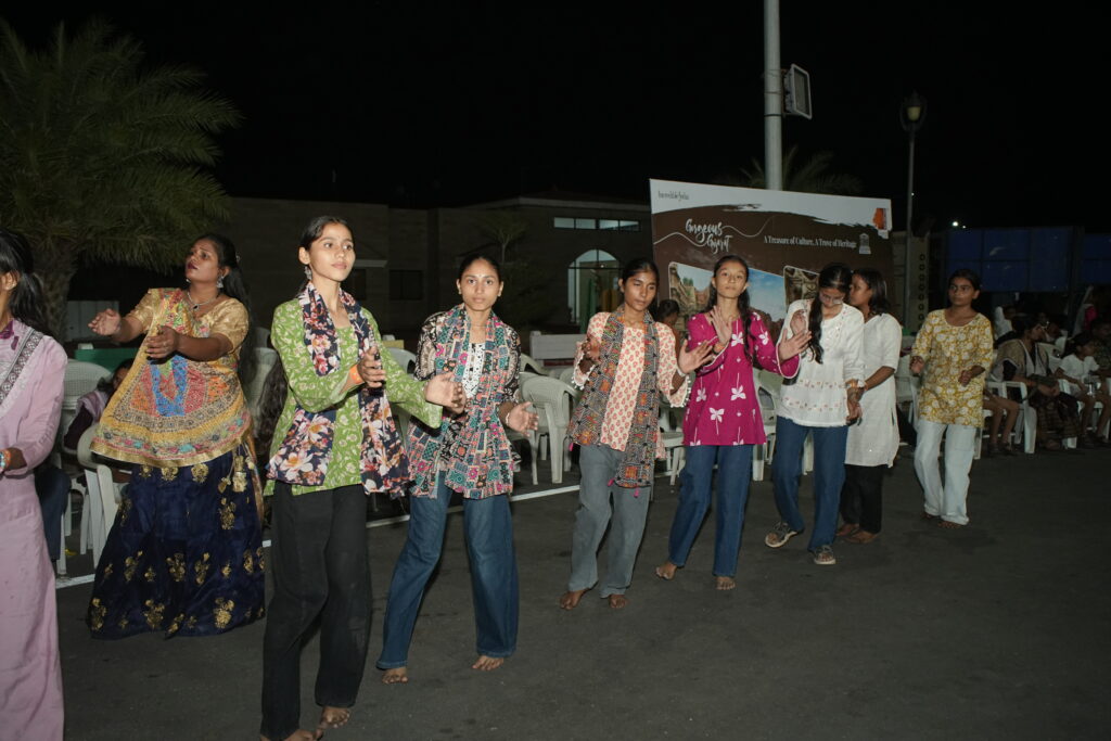 Sharadotsav 2026 at Nadabet celebration with BSF jawans organized by Shivam Charitable Trust