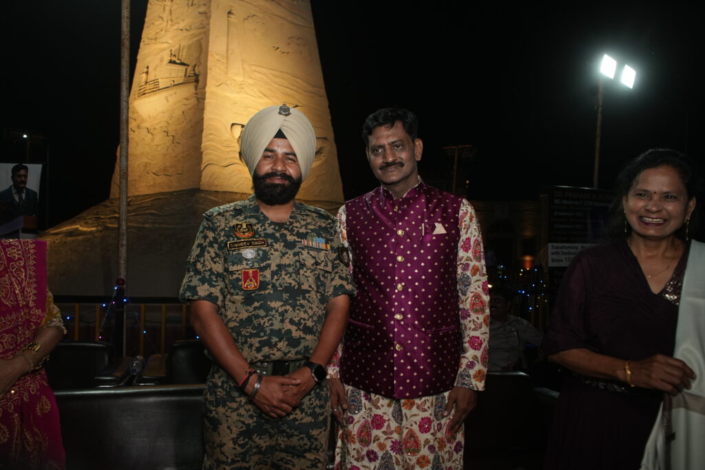 Sharadotsav 2026 at Nadabet was celebrated by Shivam Charitable Trust with BSF jawans on 25 October 2026. The cultural initiative highlighted traditional Gujarati Garba, gratitude towards India's border protectors, community unity and the spirit of Service Beyond Self.