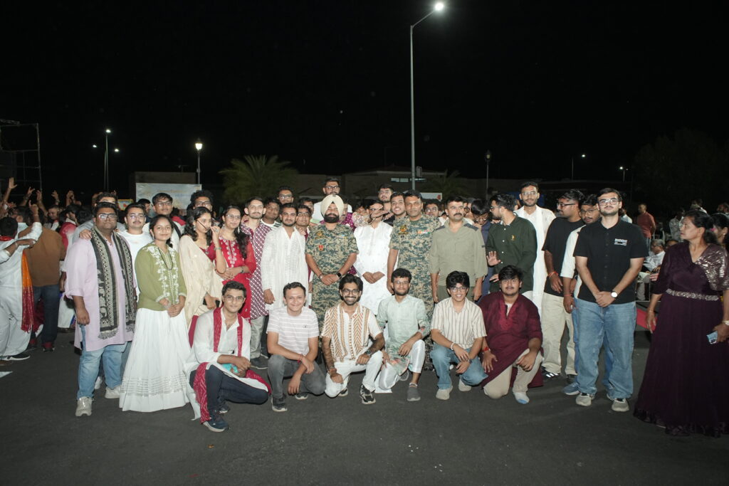 Sharadotsav 2026 at Nadabet celebration with BSF jawans organized by Shivam Charitable Trust