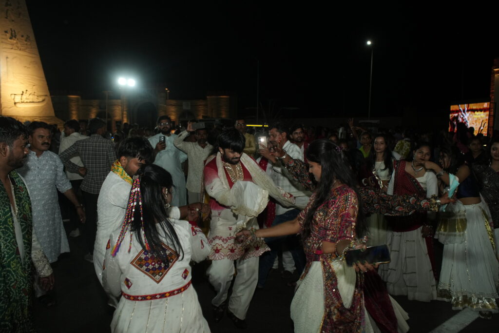 Sharadotsav 2026 at Nadabet celebration organized by Shivam Charitable Trust with BSF jawans