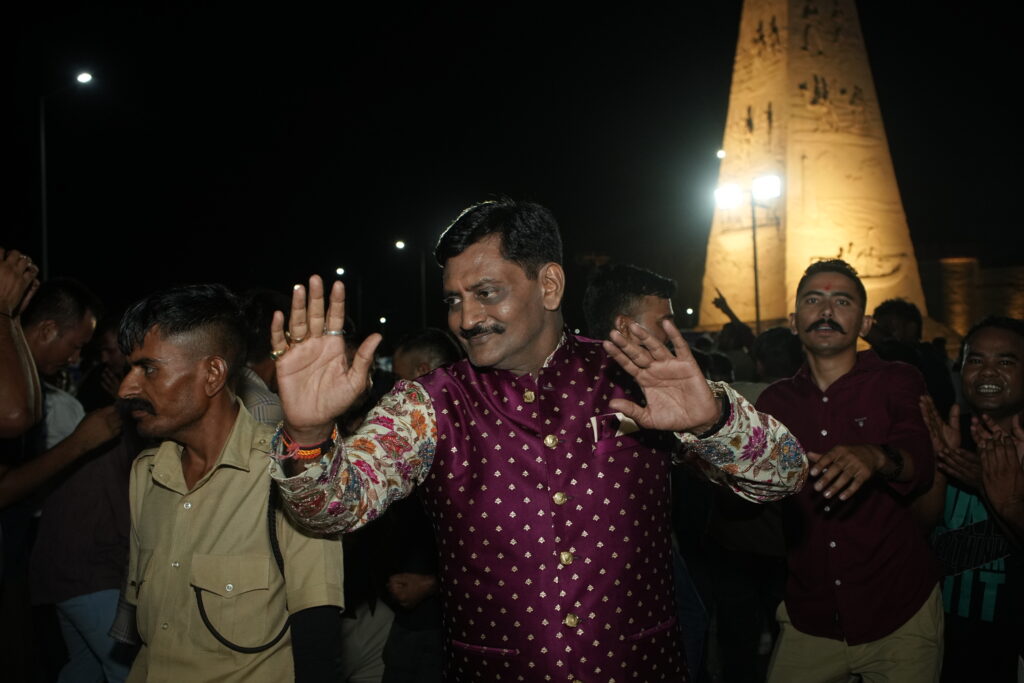 Sharadotsav 2026 at Nadabet celebration organized by Shivam Charitable Trust with BSF jawans