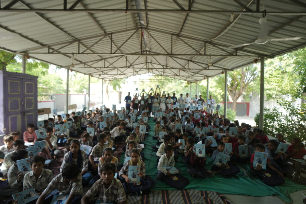Learning tools for children including school bags, notebooks and educational supplies to support quality education