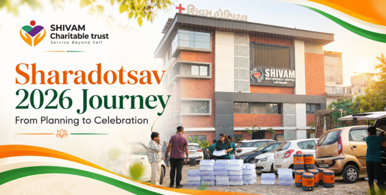 7 Inspiring Chapters: From Planning to Celebration at Shivam Charitable Trust’s Sharadotsav 2026