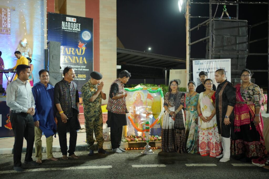 Sharad Purnima at Nadabet Border Garba celebration by Shivam Charitable Trust