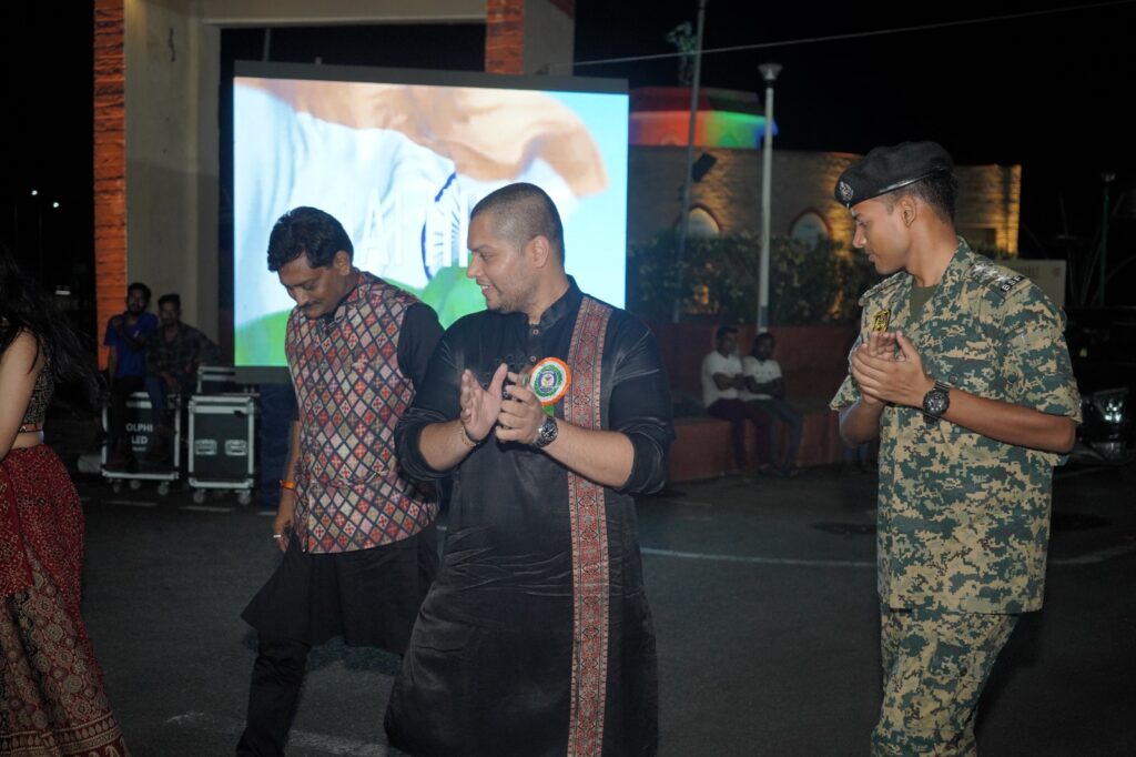 Sharad Purnima at Nadabet Border Garba celebration by Shivam Charitable Trust