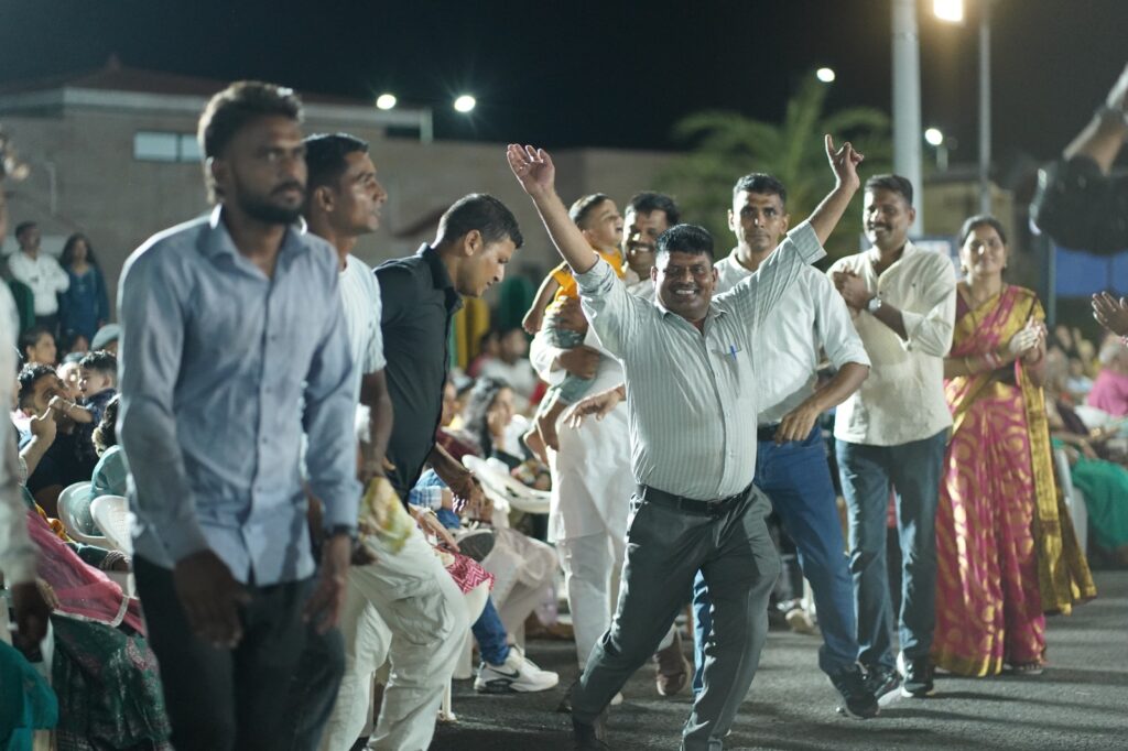 Sharad Purnima at Nadabet Border Garba celebration by Shivam Charitable Trust