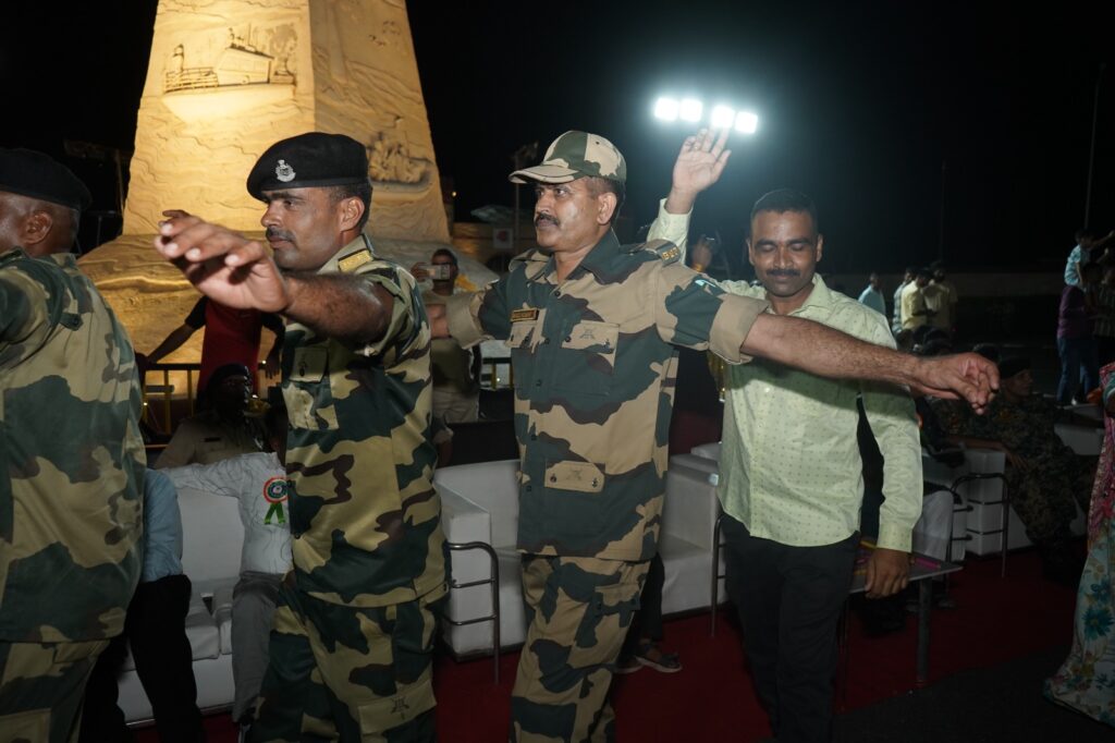 Sharad Purnima at Nadabet Border Garba celebration by Shivam Charitable Trust