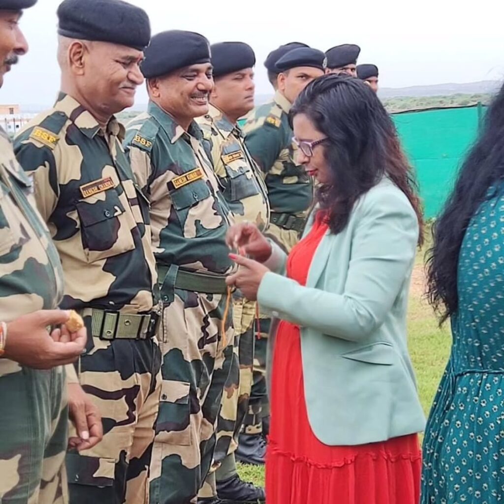 Festivals With BSF Jawans celebrated by Shivam Charitable Trust